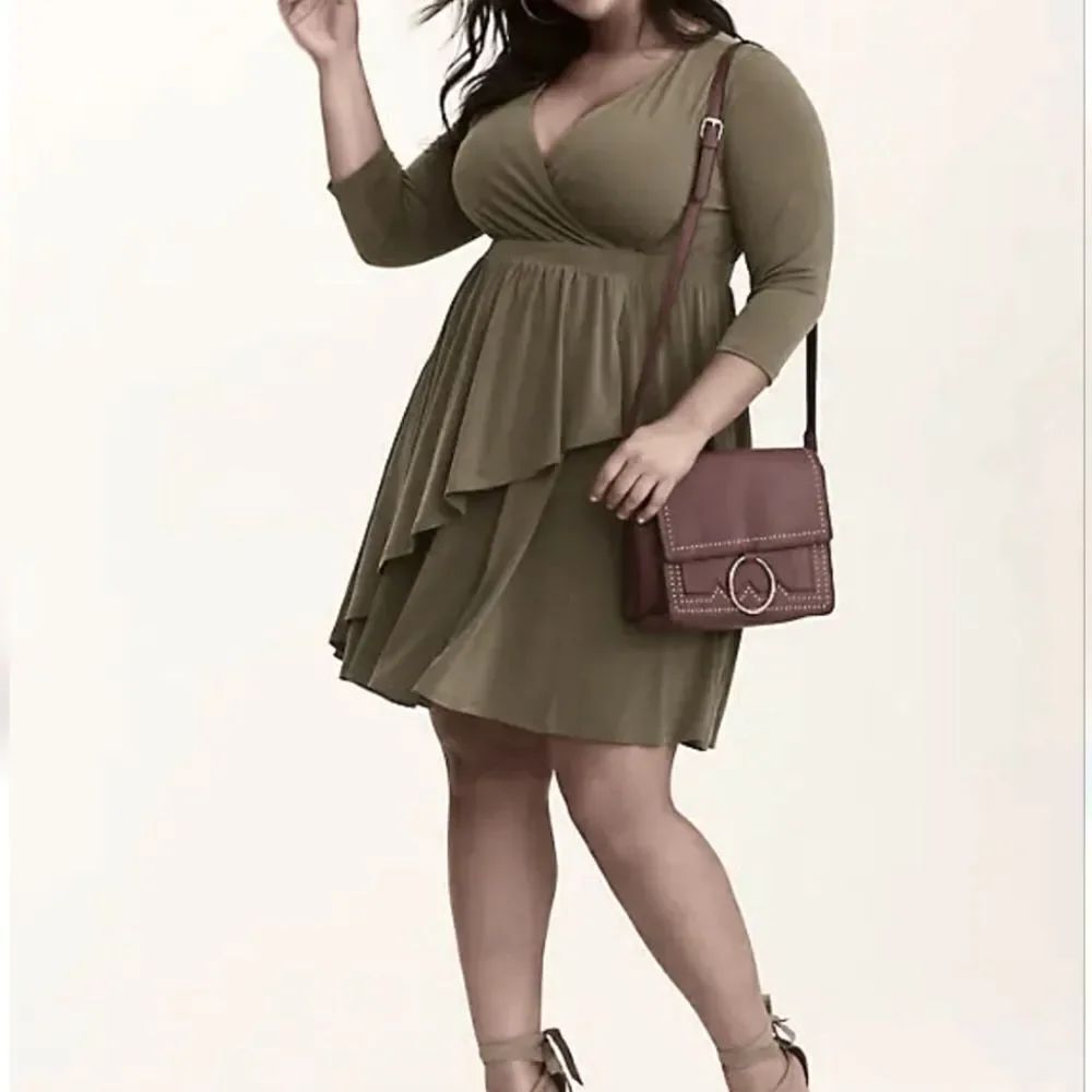 Torrid Soft Draped Dress